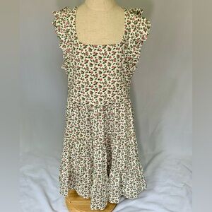 Polo by Ralph Lauren Kids Floral Dress - Pink and White